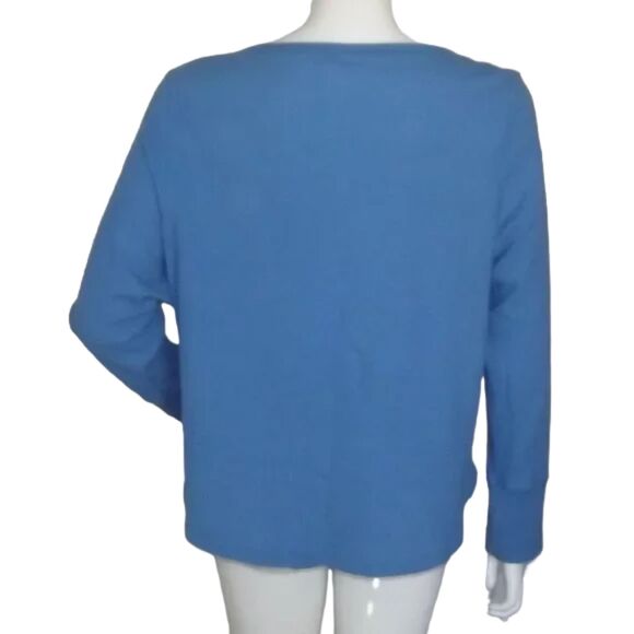 CHILLY WILLY Pajama set, 2X/XL, Waffle/Thermal, 2 pc, Blue, Pants/Top Drawstring - Picture 5 of 12